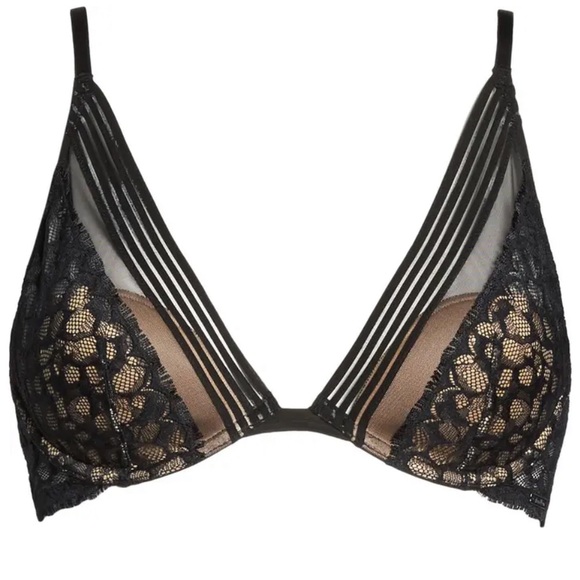 Calvin Klein Vixen Molded Lace Bra - Picture 6 of 7